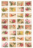 Decoupage rice paper