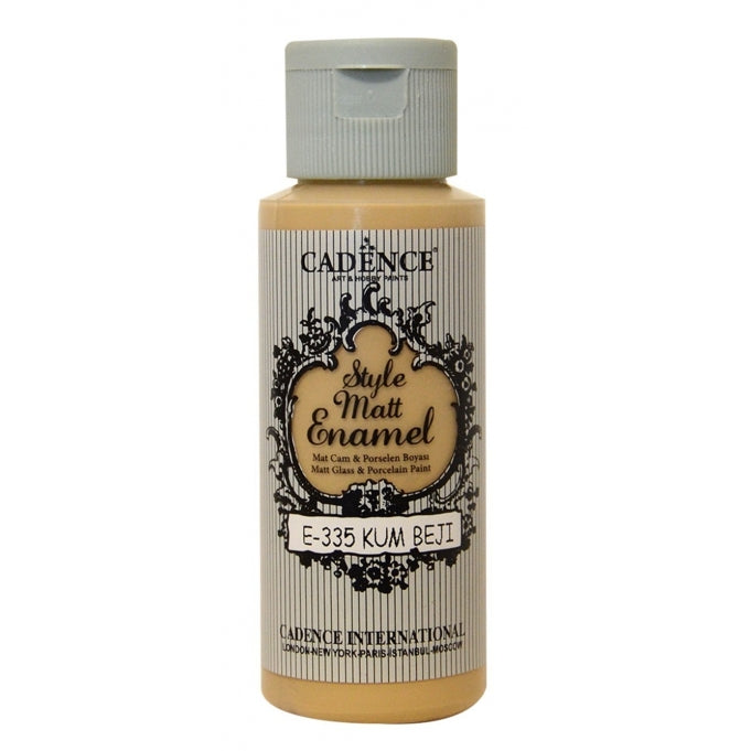 STYLE MATTE ENAMEL GLASS and PORCELINE PAINT 70ml