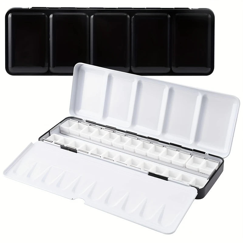 Metal Watercolor Pallete Box