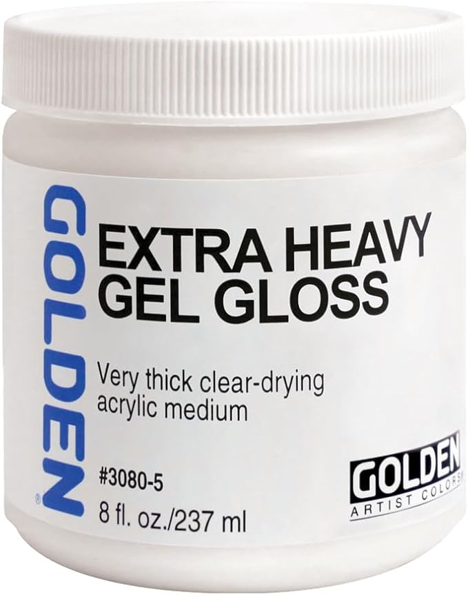 Golden Artist Colors GEL EXTRA-HVY (GLOSS) 8OZ