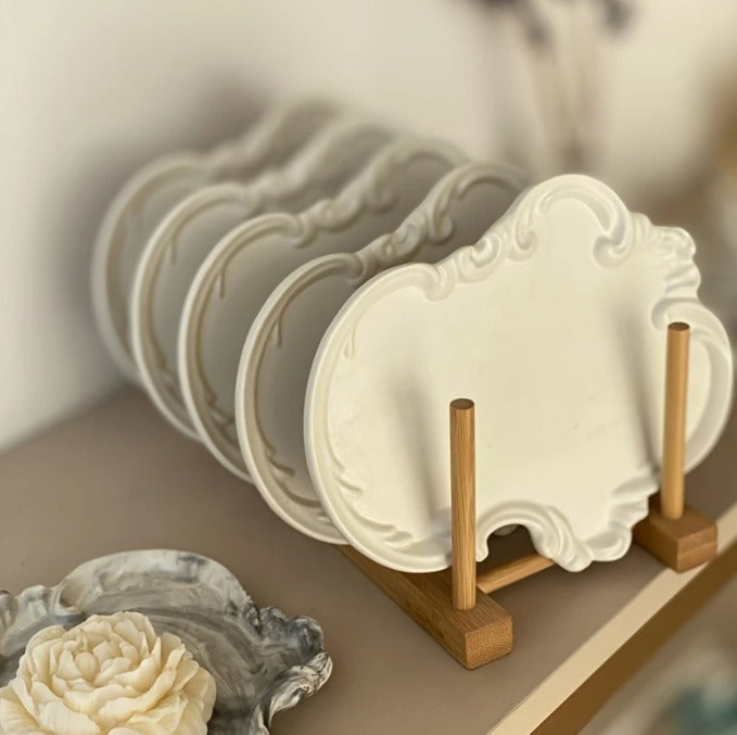 Vintage Silicone Molds Tray/ Jewelry Holder for Epoxy/Jasmonite Casting