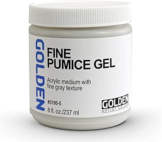 Golden Artist Colors GEL FINE PUMICE GEL 8OZ