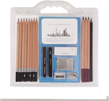 SKETCH & DRAWING SET 18 pcs