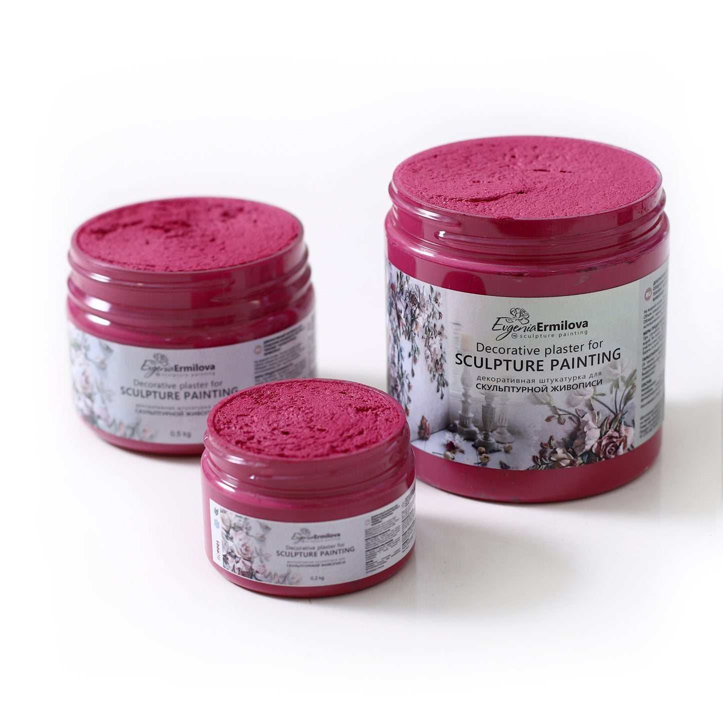 EVGENIA ERMILOVA SCULPTURE PASTE COLORED. ( 500g )