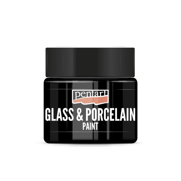 GLASS & PORCELAIN PAINT 30ML BLACK