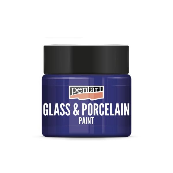 GLASS & PORCELAIN PAINT 30ML BLUE
