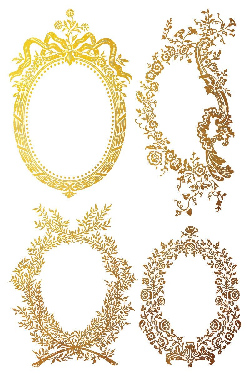 IOD Gilded Transfer Petits Ornament