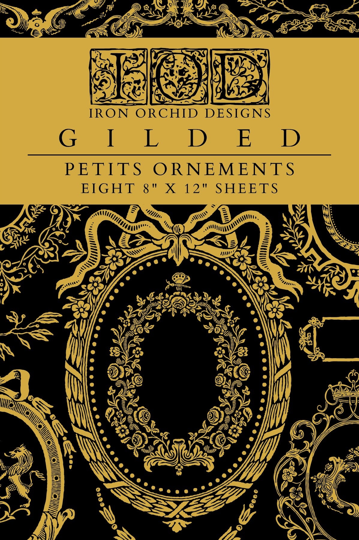 IOD Gilded Transfer Petits Ornament