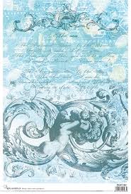 Decoupage rice paper