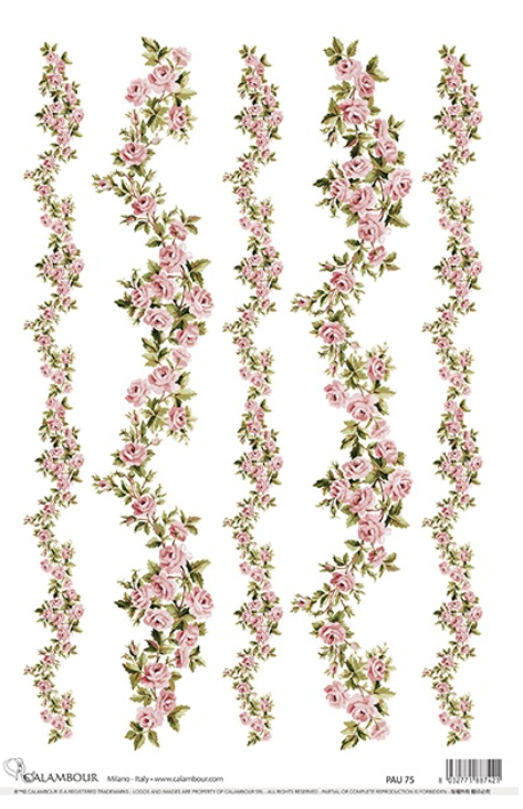 Decoupage Paper PAU75