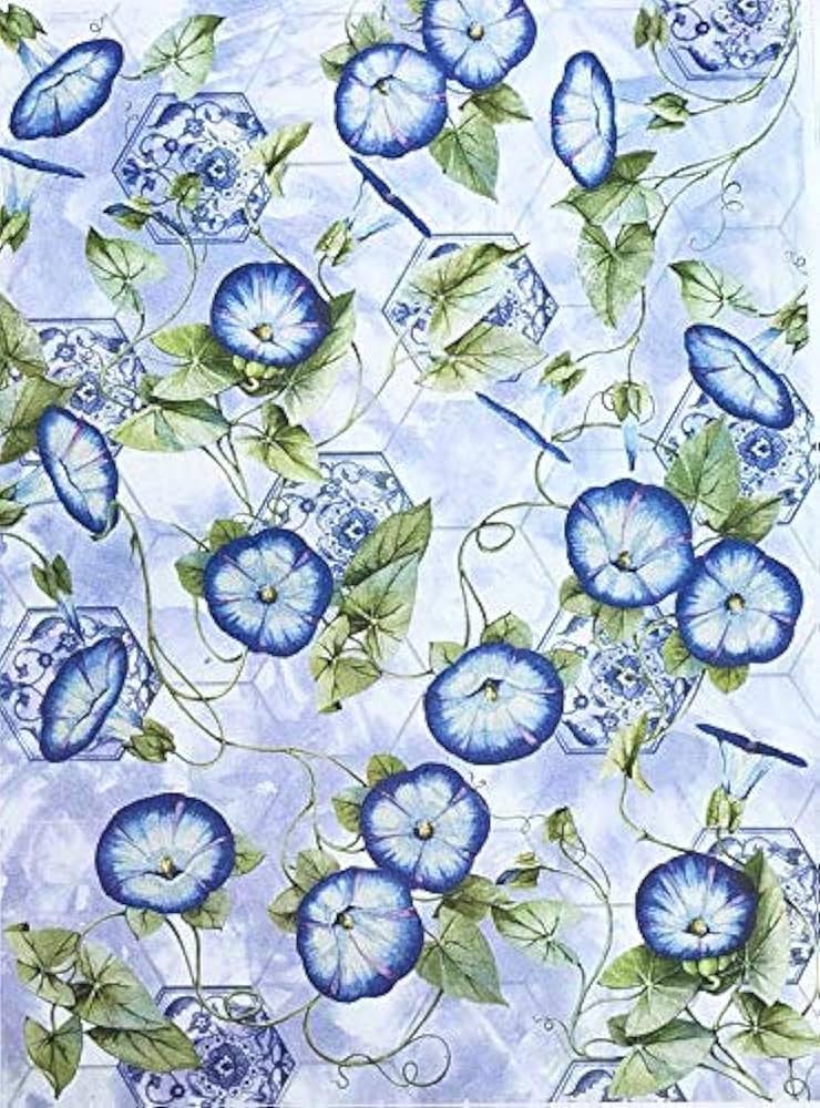 Decoupage rice paper