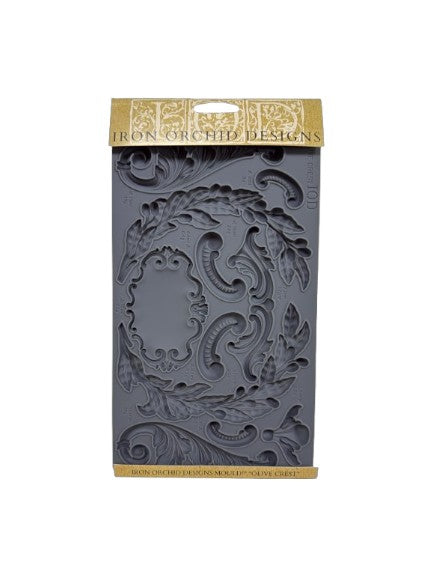 IOD IRON ORCHID DESIGN DECOR MOULDS ( OLIVE CREST )