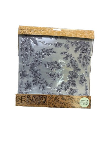 Brambles & Berries 12x12 IOD Stam