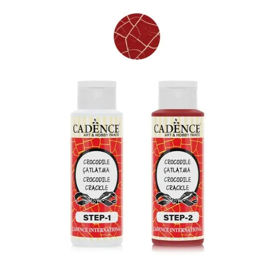 CADENCE | CROCODILE Crackle 70+70ml | C1002 Bordeaux