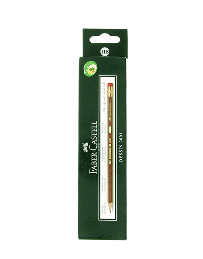 Faber Castell Pencil Dessin 2001 12pcs