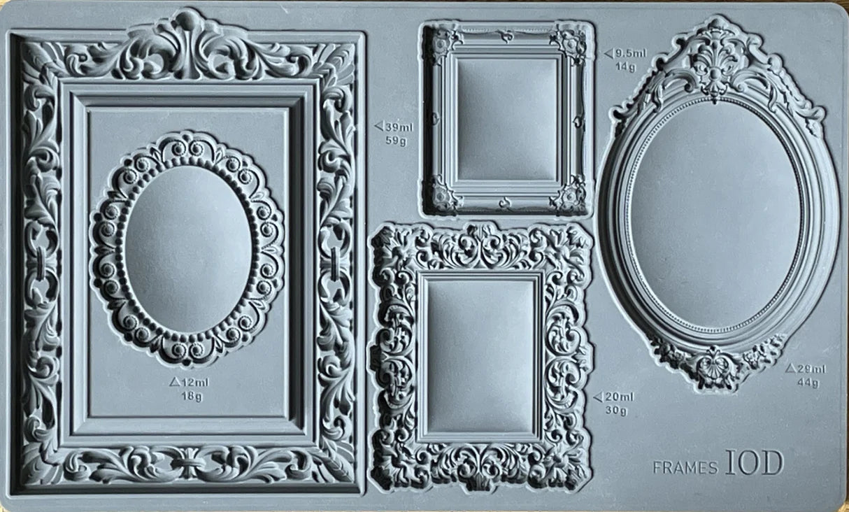 IOD IRON ORCHID DESIGN DECOR MOULDS ( FRAME )
