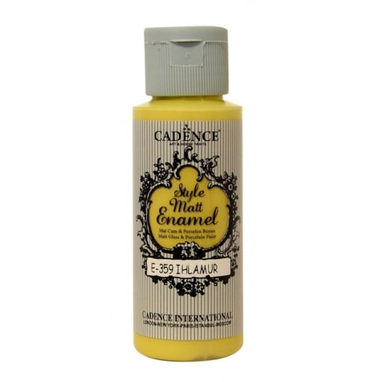 STYLE MATTE ENAMEL GLASS and PORCELINE PAINT 70ml