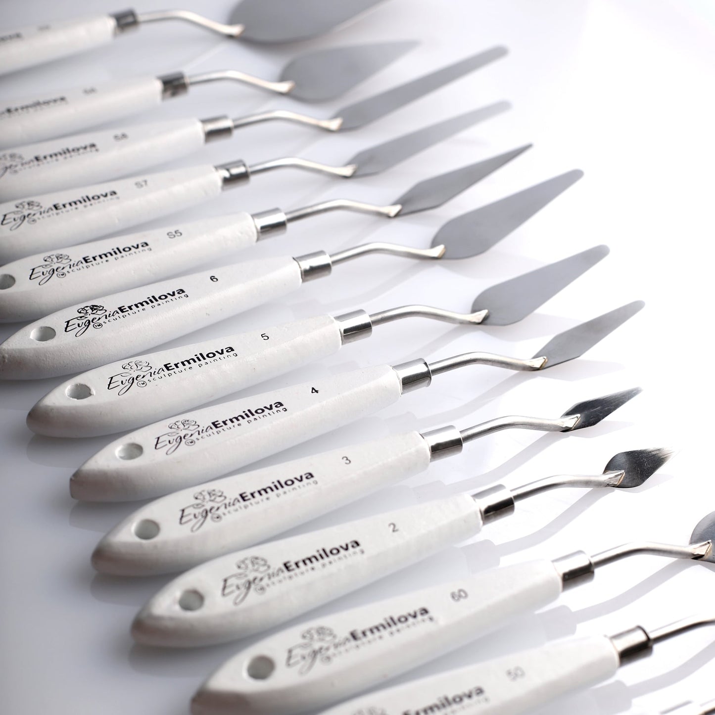 EVGENIA ERMILOVA PALETTE KNIVES SET ( 16pcs)