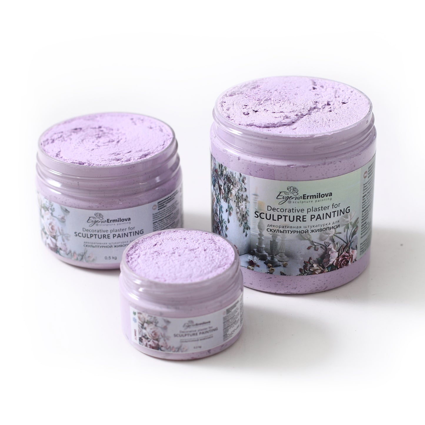 EVGENIA ERMILOVA SCULPTURE PASTE COLORED. ( 500g )