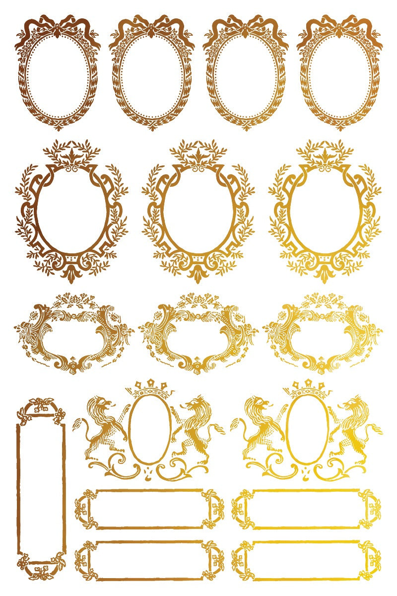 IOD Gilded Transfer Petits Ornament