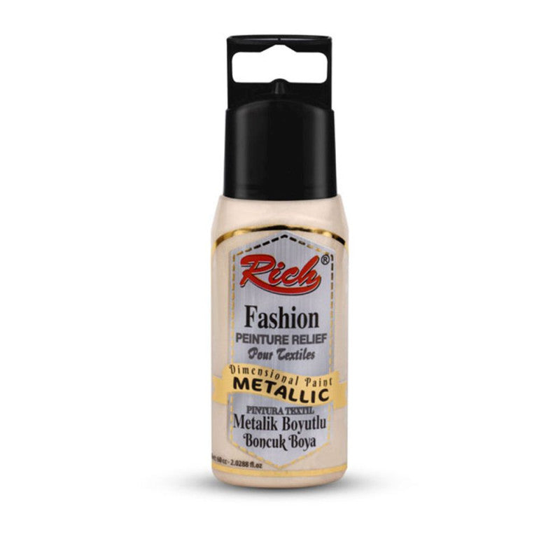 Rich White Pearl Metallic Dimensional Paint