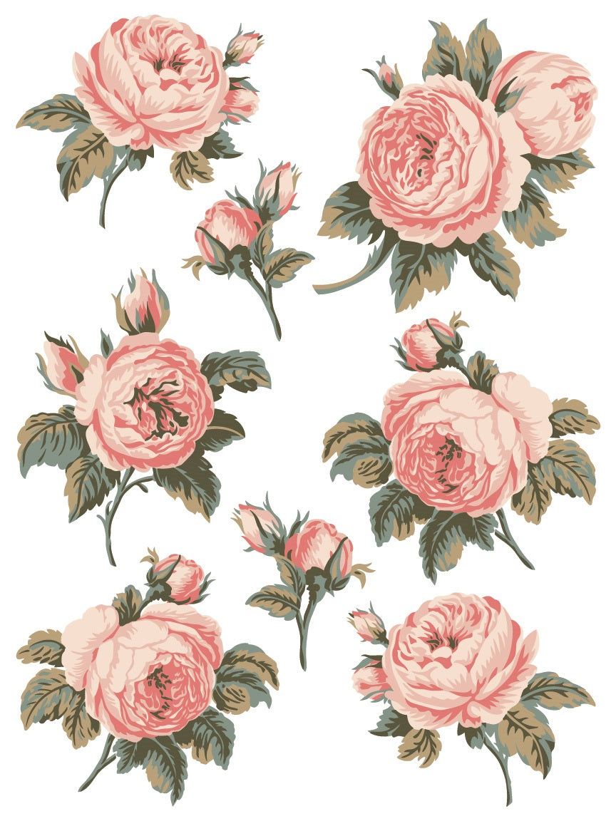 IOD Paint Inlay Spring Melody 12x16 Sheet