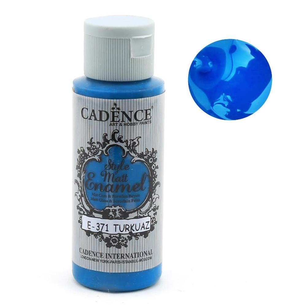 STYLE MATTE ENAMEL GLASS and PORCELINE PAINT 70ml