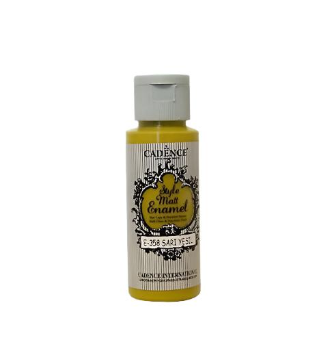 STYLE MATTE ENAMEL GLASS and PORCELINE PAINT 70ml