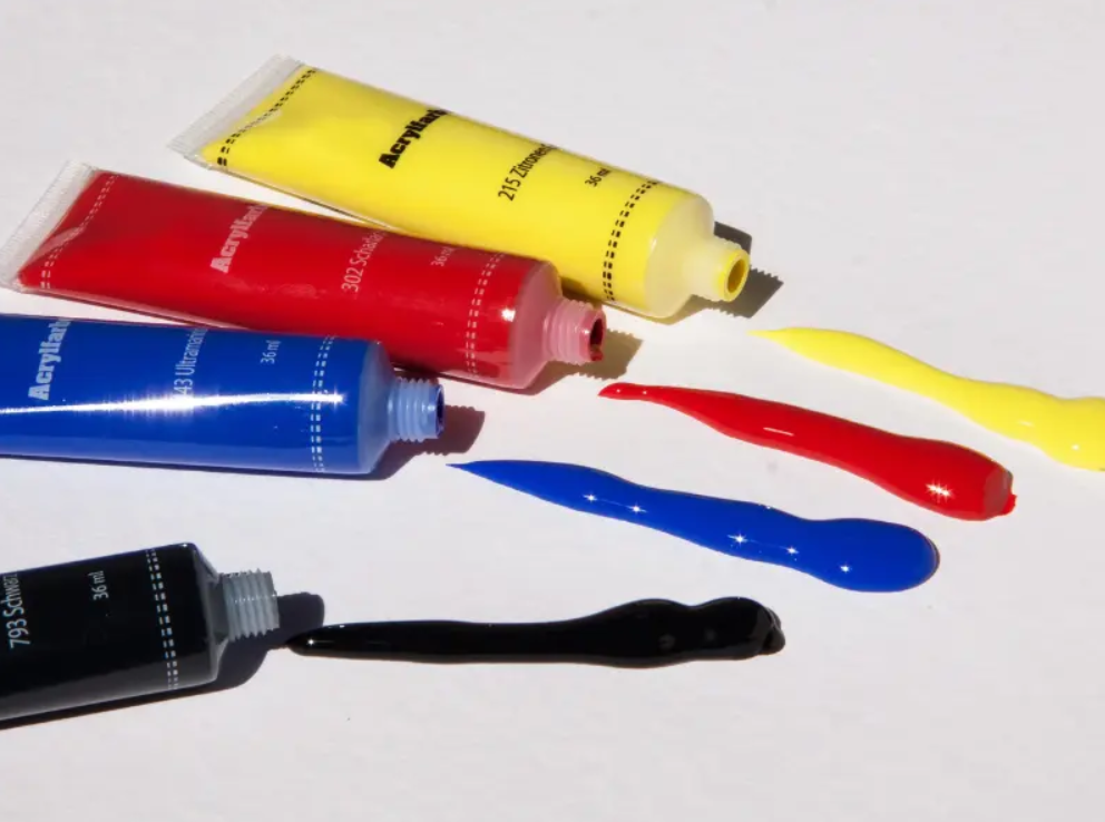 The best way to use acrylic paints is to build your artwork slowly through light layered applications.