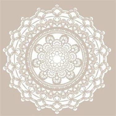 Round Lace Model DS20 Lace Series 25x35 Stencil