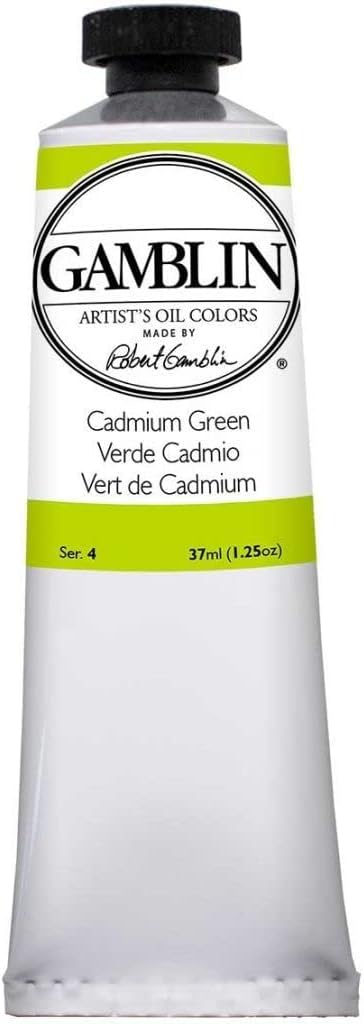 GAMBLIN OIL COLORS  CADMIUM GREEN 37ML