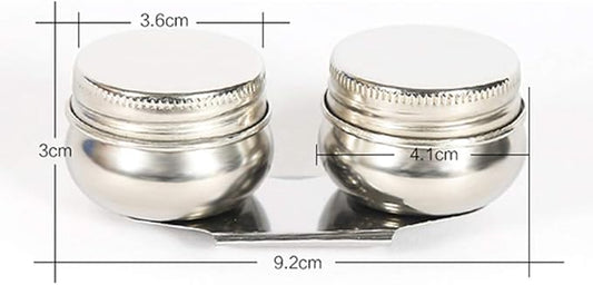 Double Dipper Oil Painting Palette Cup