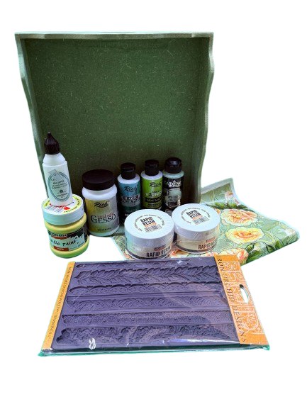 VINTAGE VICTORIAN CHARM HOME DECOR TRAY