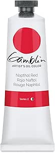 GAMBLIN OIL COLORS NAPTHOL RED 37ML