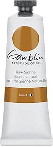 GAMBLIN OIL COLORS  RAW SIENNA 37ML