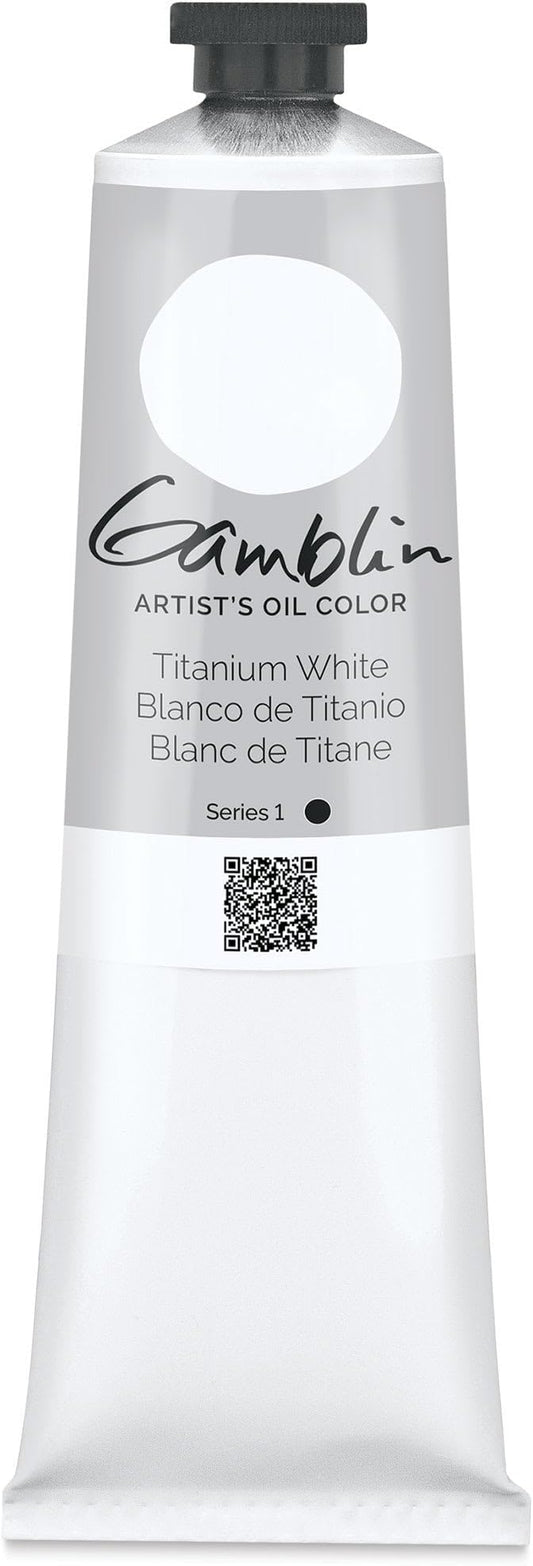 Gamblin Oil Colors Titanium Zinc White 37ML