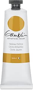 GAMBLIN OIL COLORS YELLOW OCHRE 37ML