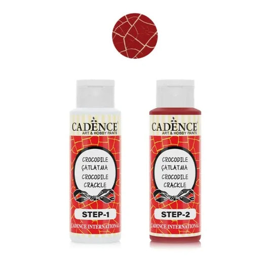 CADENCE | CROCODILE Crackle 70+70ml | C1002 Bordeaux