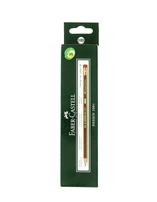Faber Castell Pencil Dessin 2001 12pcs