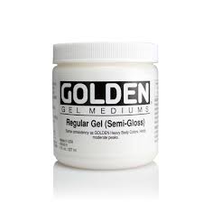 Regular Gel (Semi-Gloss) Gel Mediums - 237ML