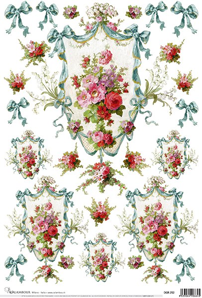 Decoupage Paper DGR252